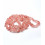 Chapelet pierre chips - quartz rose