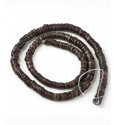 Chapelet Heishi en coquillage 5mm