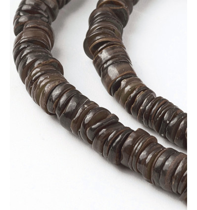 Chapelet Heishi en coquillage 5mm