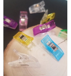 Lot de pinces prodige pour textile