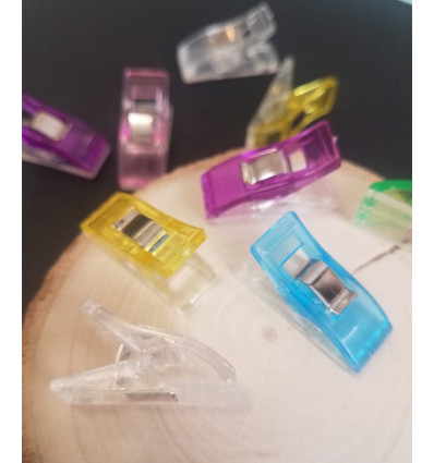 Lot de pinces prodige pour textile