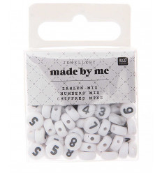 Kit perles chiffre - 165 perles