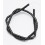 Chapelet perle tube en howlite noir
