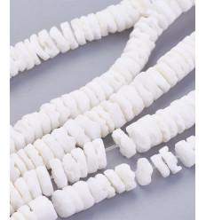 Séparateurs Heishi en coquillage épaisse 6mm