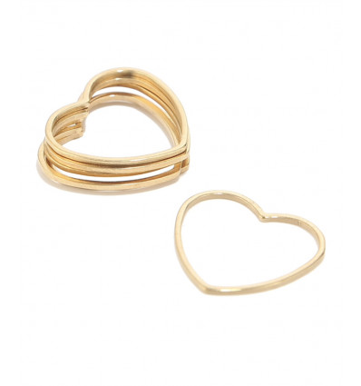 Pendentif coeur évidé