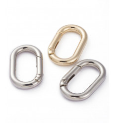 Fermoir ovale qui s'ouvre