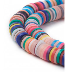 Chapelet perles rondelles Heishi