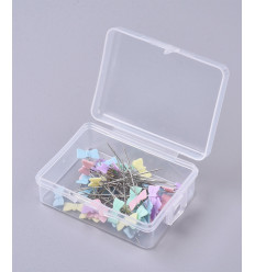 Boite d'épingles décoratives
