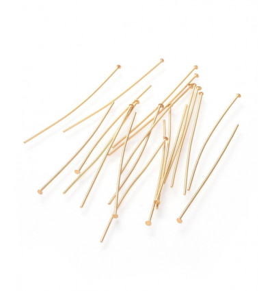 Clou inoxydable tête plate 45mm (10pcs)