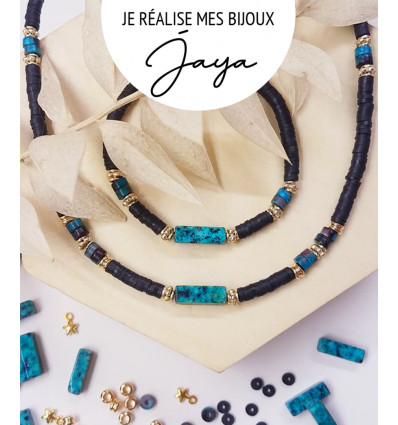 Kit bijoux "Jaya" (Bracelet+collier)