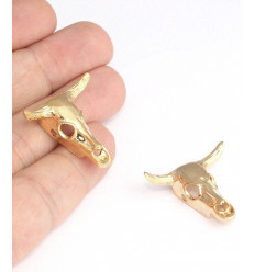 Perle tête de buffle