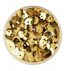 Sequins cuvette à broder 4mm