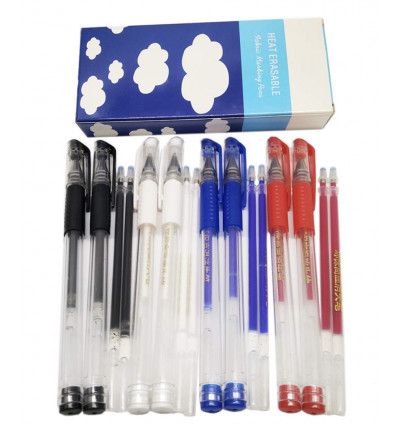 Stylo effaçable à la chaleur avec recharge