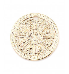 Pendentif rond "signe"