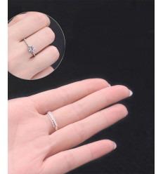 Ajusteur pour bague trop grande en silicone