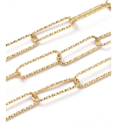 Chaine plaquée or