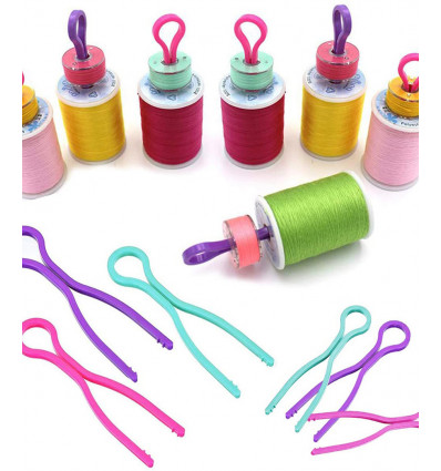 Clip porte fil et canette