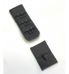 Attache arrière pour soutien gorge (1 crochet)