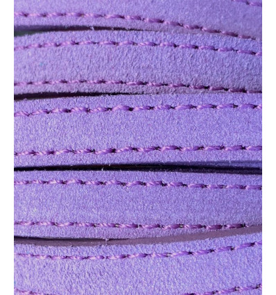 Galon en cuir "nubuck"