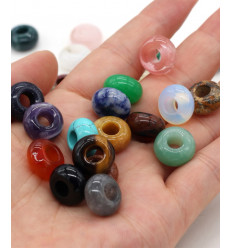 Perle boulier - pierre gemme