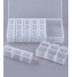 Boite de rangement pour perles (20x11x3.6cm)