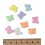 Perle petit papillon moulé (20pcs)