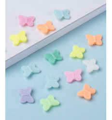 Perle petit papillon moulé (20pcs)