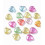 Lot de petits coeurs transparents en acrylique (20pcs)