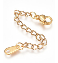 Fermoir + chaine de rallonge
