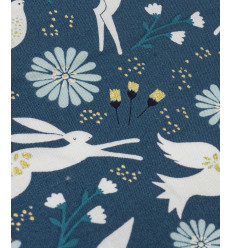 Tissu Dashwood coton/métal Starlit Hollow