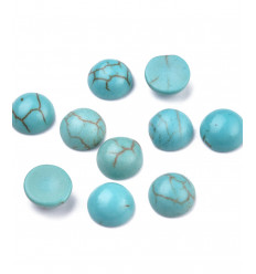Cabochon en pierre 6mm