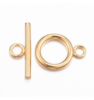 Gros fermoir en T inoxydable