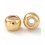 6mm - Perle stopper doré à l'or fin