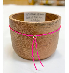 Perle stopper plaquée or 3mm