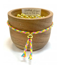 6mm - Perle stopper doré à l'or fin