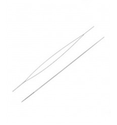Aiguille pour tissage de perles