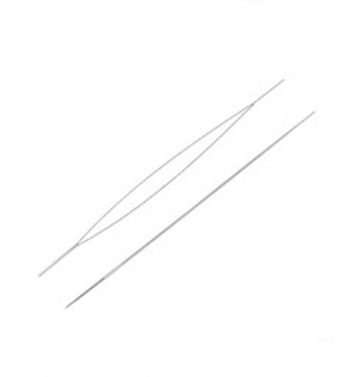 Aiguille pour tissage de perles