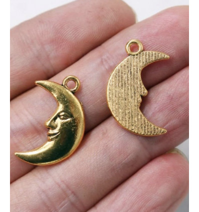 Pendentif lune dormante