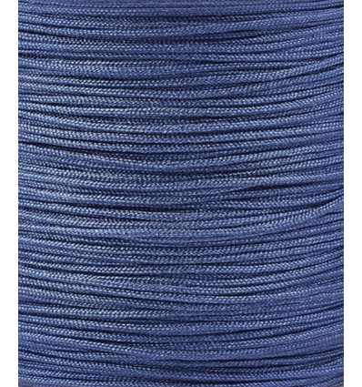 Fil de jade/nylon tressé - bleu jeans