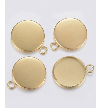 Support pour cabochon de 6mm