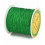 0,5mm - Fil de jade/nylon tressé - vert pomme