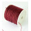 0,5mm - Fil de jade/nylon tressé - bordeaux