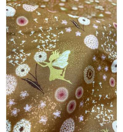 Tissu Lewis & Irène - Fairy Clocks