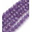4mm - Chapelet pierre - améthyste