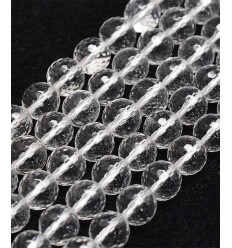 2mm - Chapelet pierre - cristal de quartz