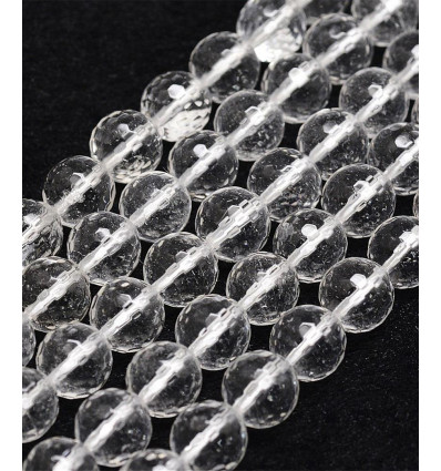 2mm - Chapelet pierre - cristal de quartz