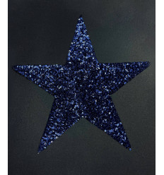 Patch thermocollant étoile géante à paillettes