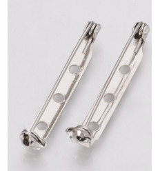 Support de broche - argenté