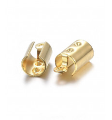 Embout pour cordon en acier (1pc)