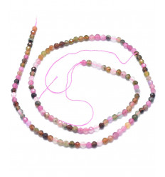 4,5mm - Chapelet pierre - tourmaline